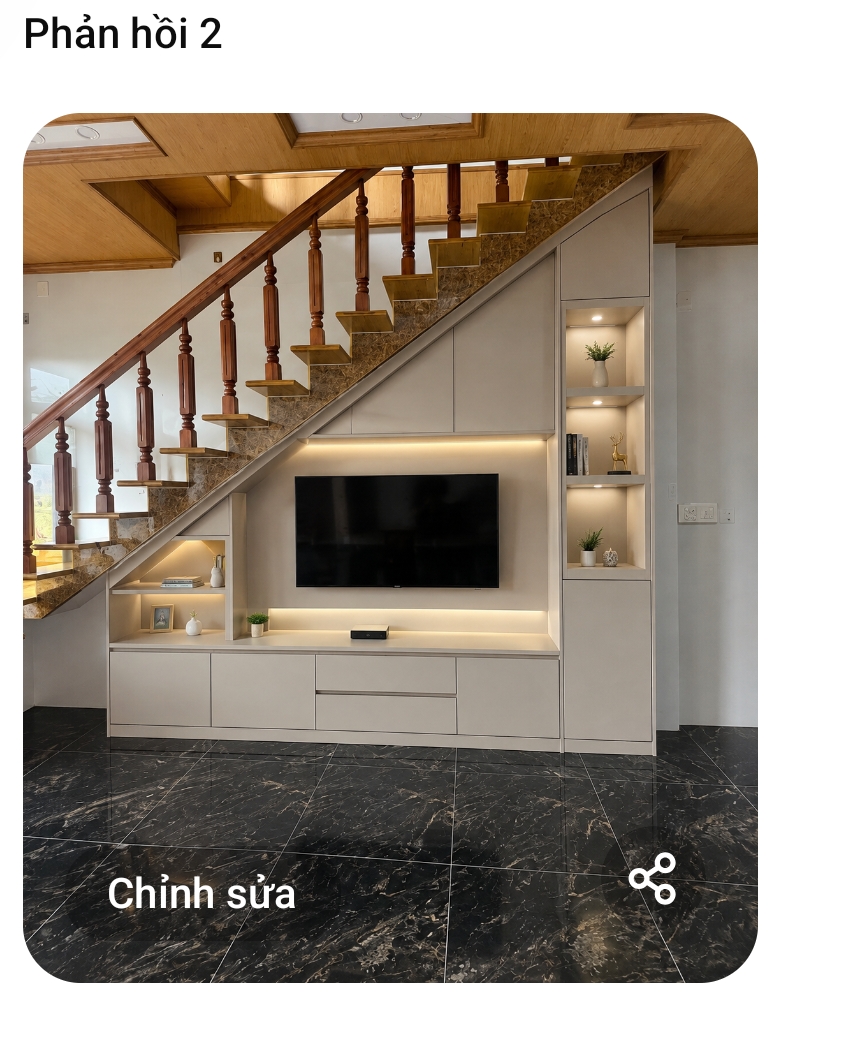 Tủ gầm cầu thang 7